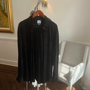 Faconnable Goatskin Leather Jacket